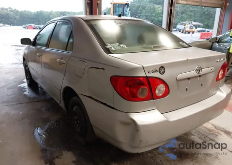 2006 Toyota Corolla Le из США, поврежденный, VIN 2T1BR32E56C707778